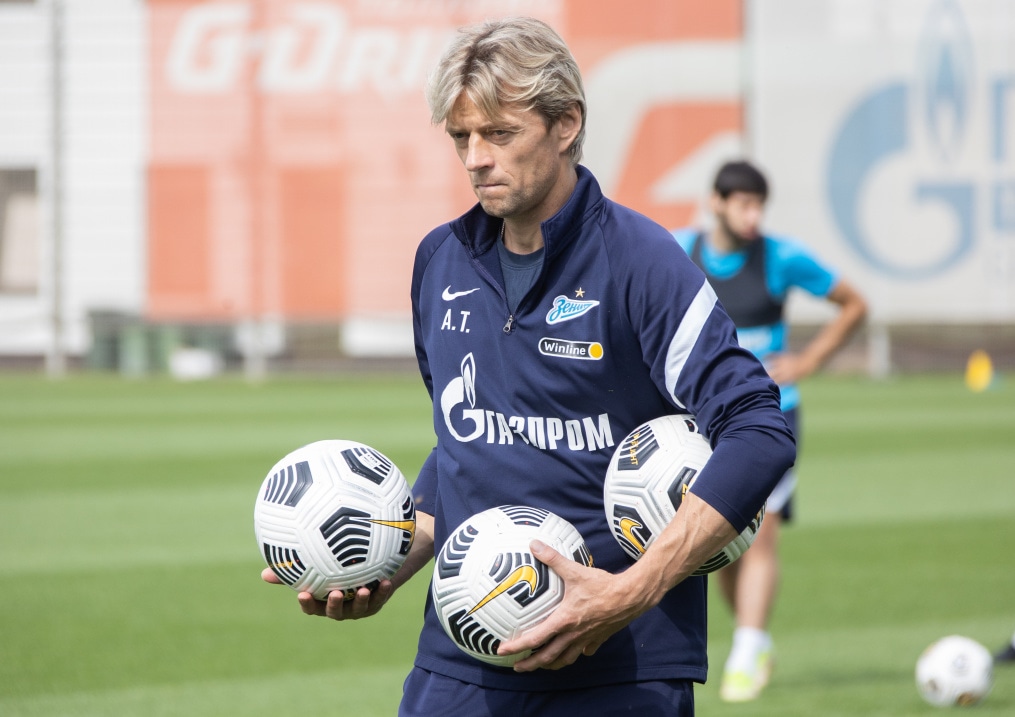 Открытая тренировка «Зенита» перед матчем с «Ахматом»