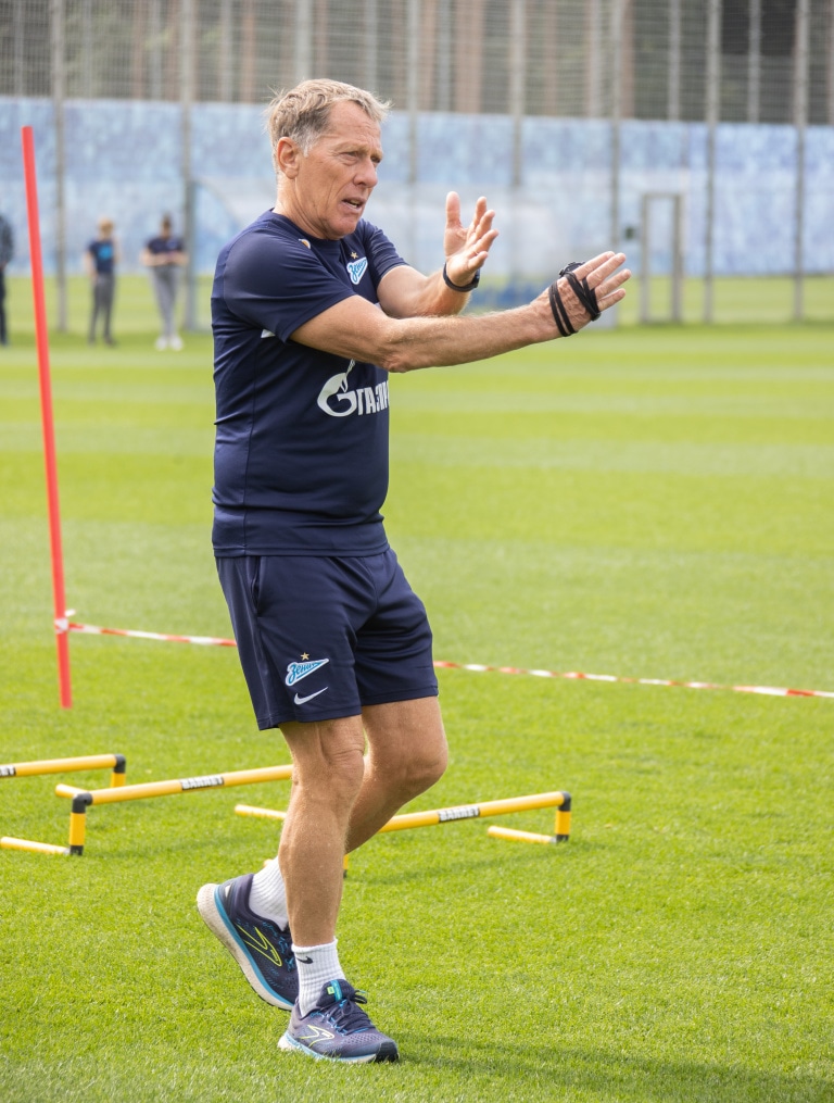 Открытая тренировка «Зенита» перед матчем с «Ахматом»