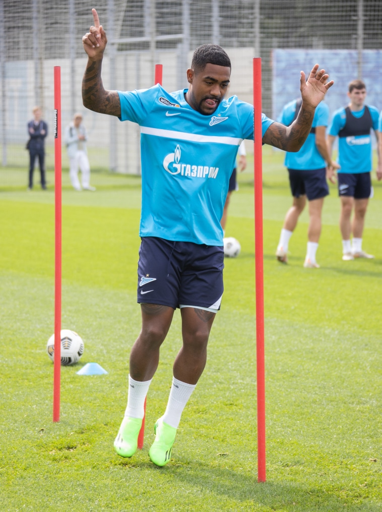 Открытая тренировка «Зенита» перед матчем с «Ахматом»