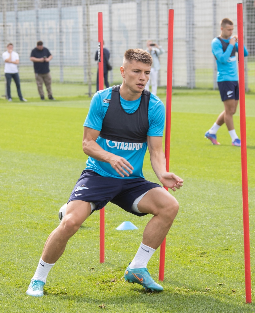 Открытая тренировка «Зенита» перед матчем с «Ахматом»