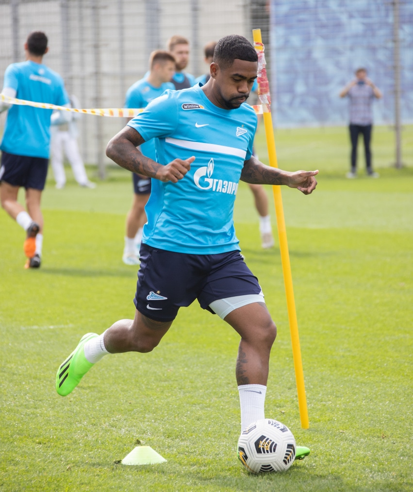 Открытая тренировка «Зенита» перед матчем с «Ахматом»
