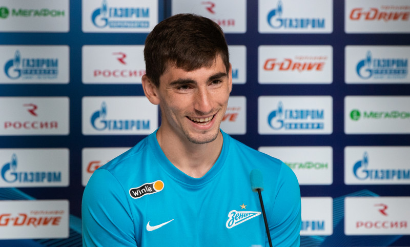 Пресс-конференция «Зенита» перед матчем с «Ахматом»