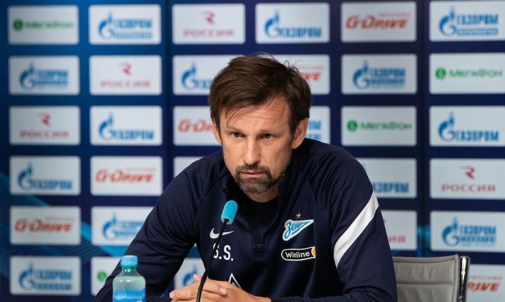 Пресс-конференция «Зенита» перед матчем с «Ахматом»