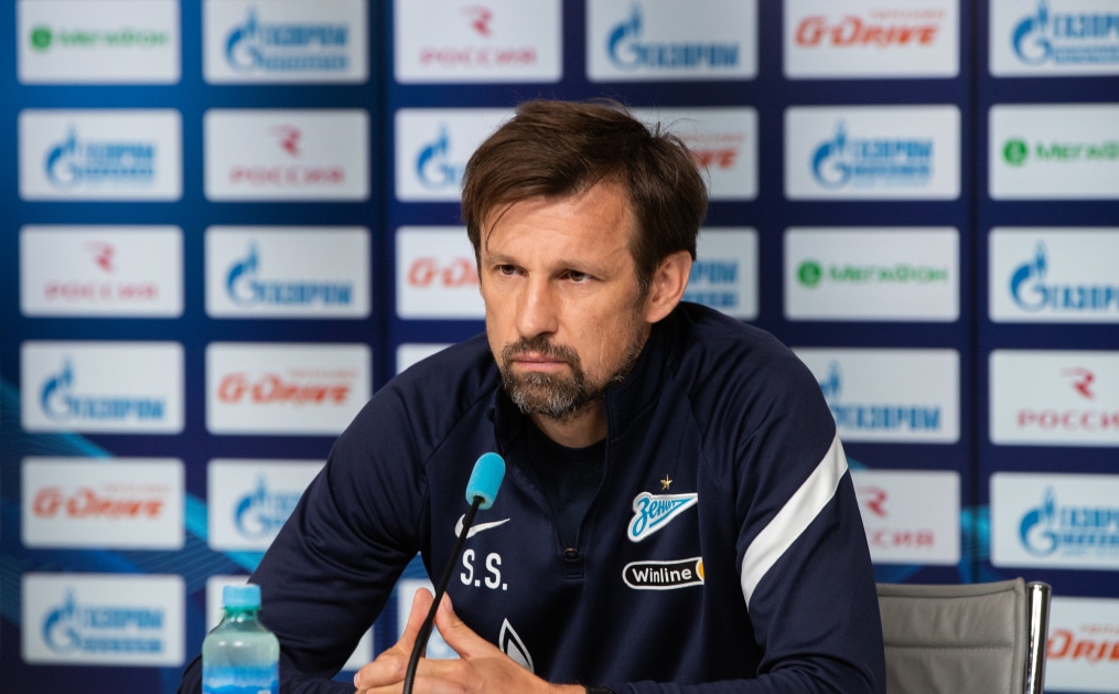 Пресс-конференция «Зенита» перед матчем с «Ахматом»
