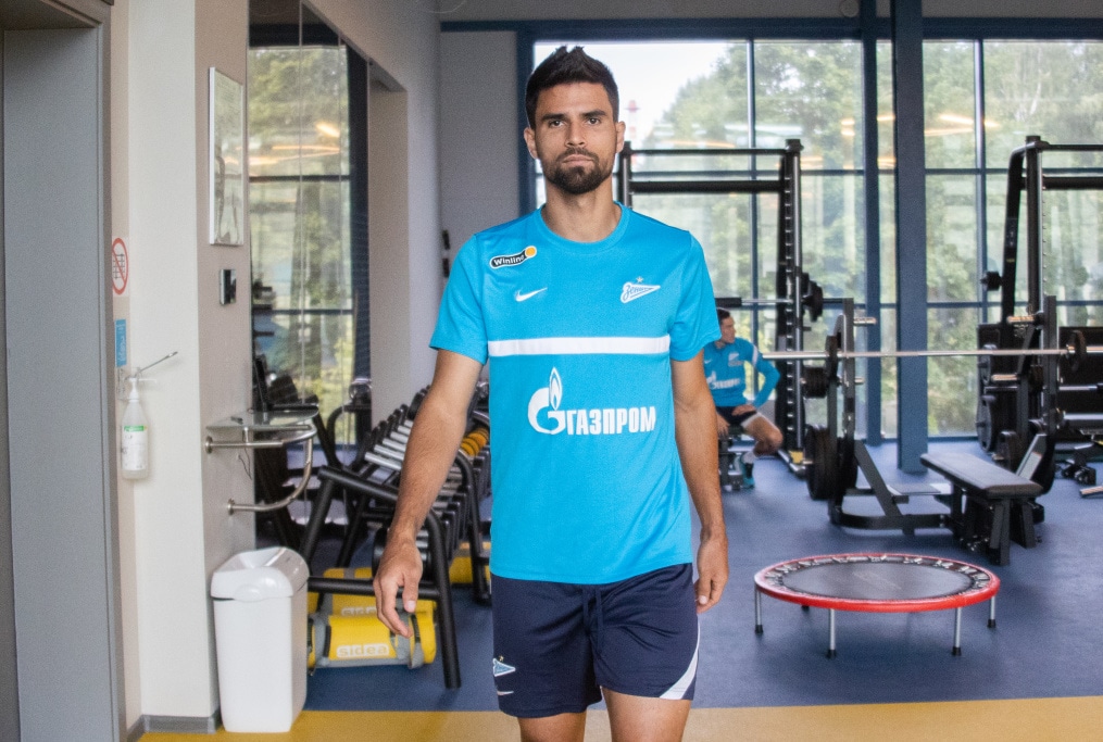 Открытая тренировка «Зенита» перед матчем с «Ахматом»