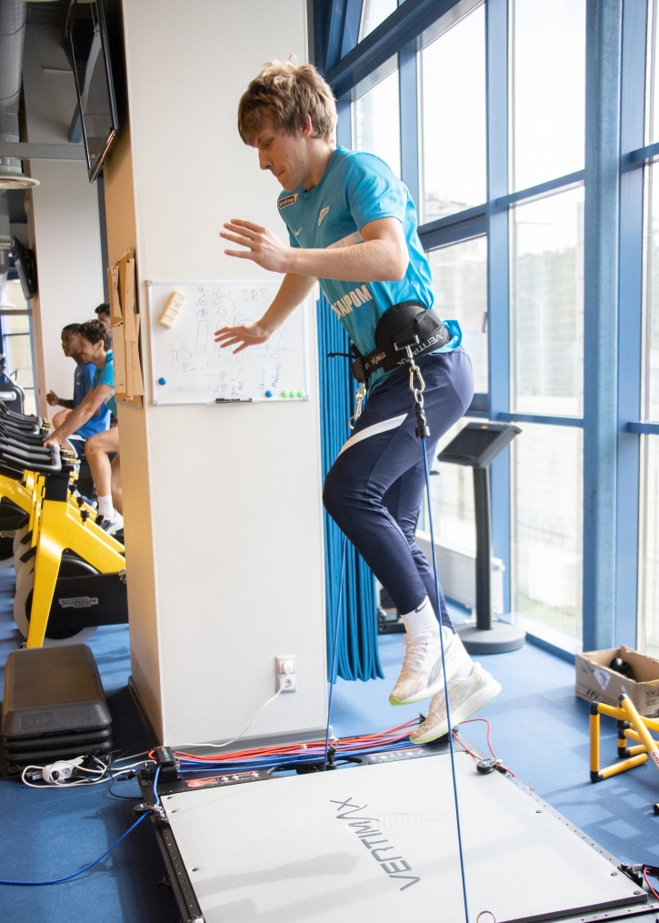 Открытая тренировка «Зенита» перед матчем с «Ахматом»