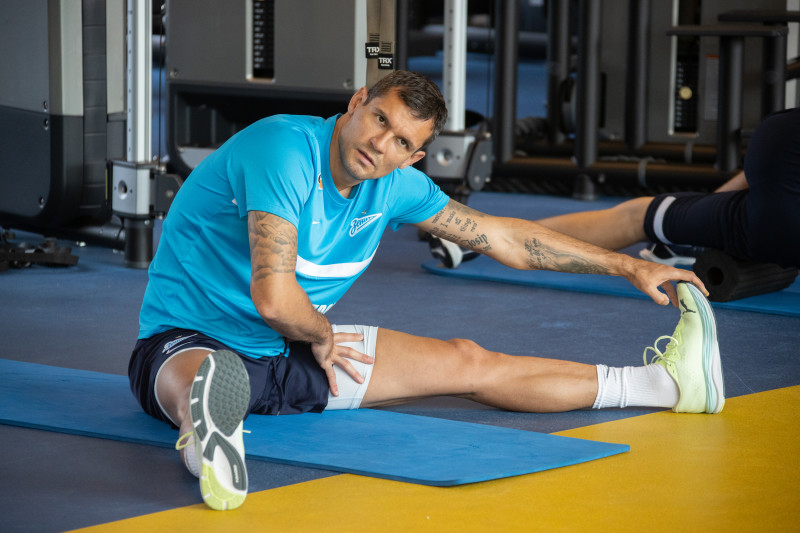 Открытая тренировка «Зенита» перед матчем с «Ахматом»