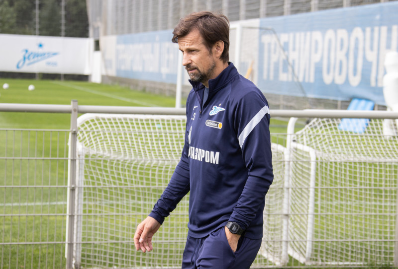 Открытая тренировка «Зенита» перед матчем с «Ахматом»