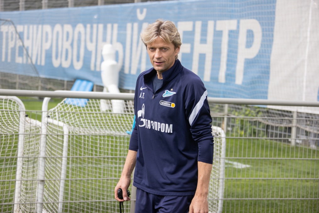Открытая тренировка «Зенита» перед матчем с «Ахматом»