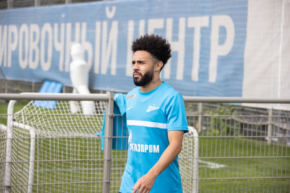 Открытая тренировка «Зенита» перед матчем с «Ахматом»