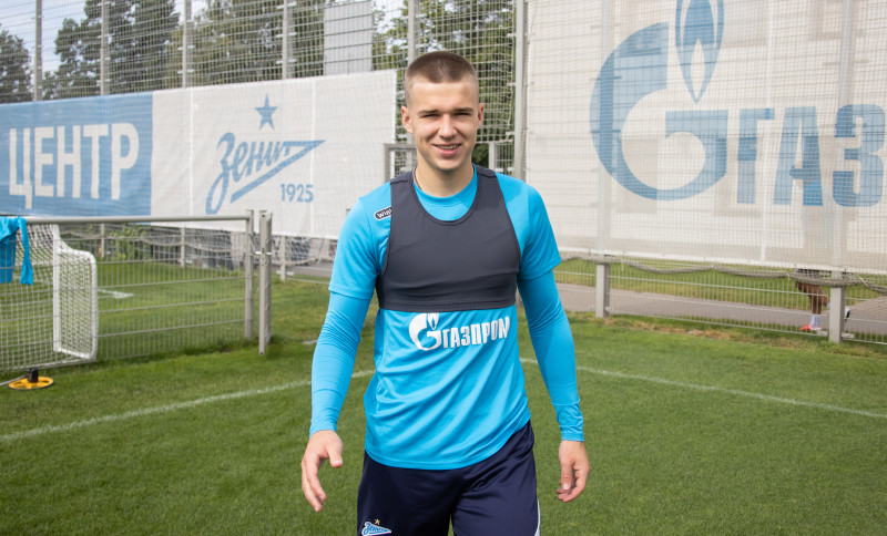 Открытая тренировка «Зенита» перед матчем с «Ахматом»