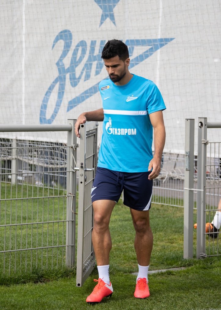 Открытая тренировка «Зенита» перед матчем с «Ахматом»