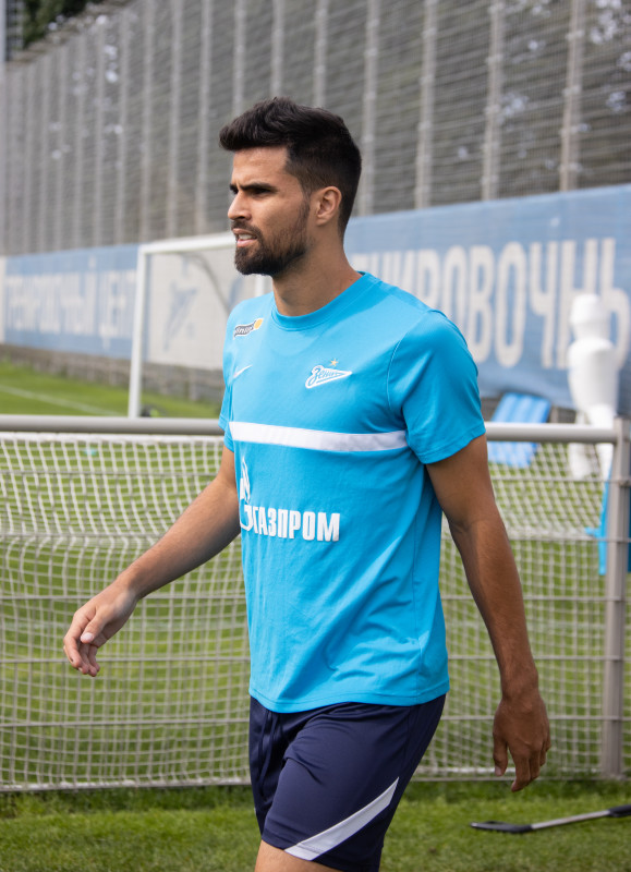 Открытая тренировка «Зенита» перед матчем с «Ахматом»