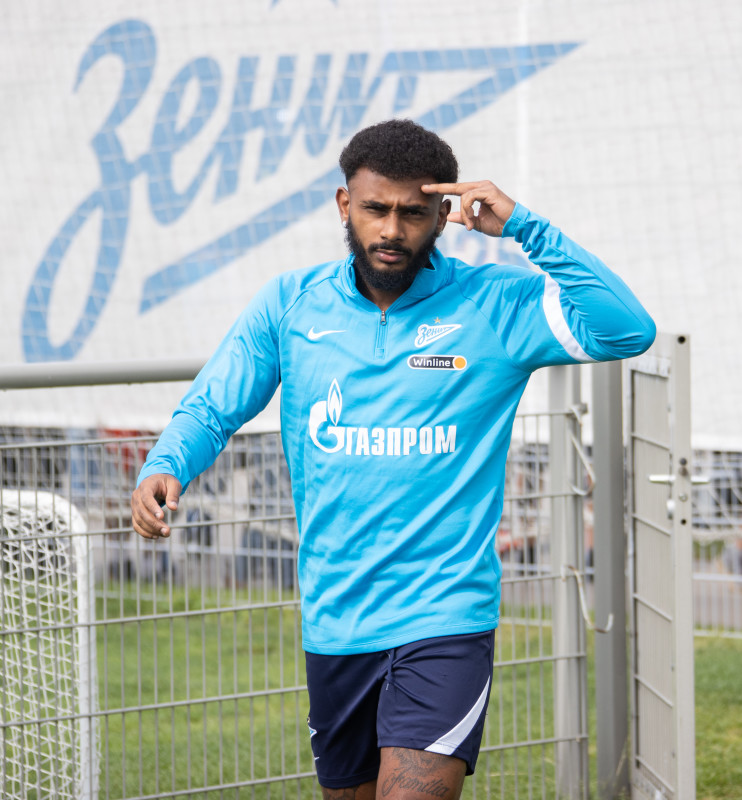 Открытая тренировка «Зенита» перед матчем с «Ахматом»