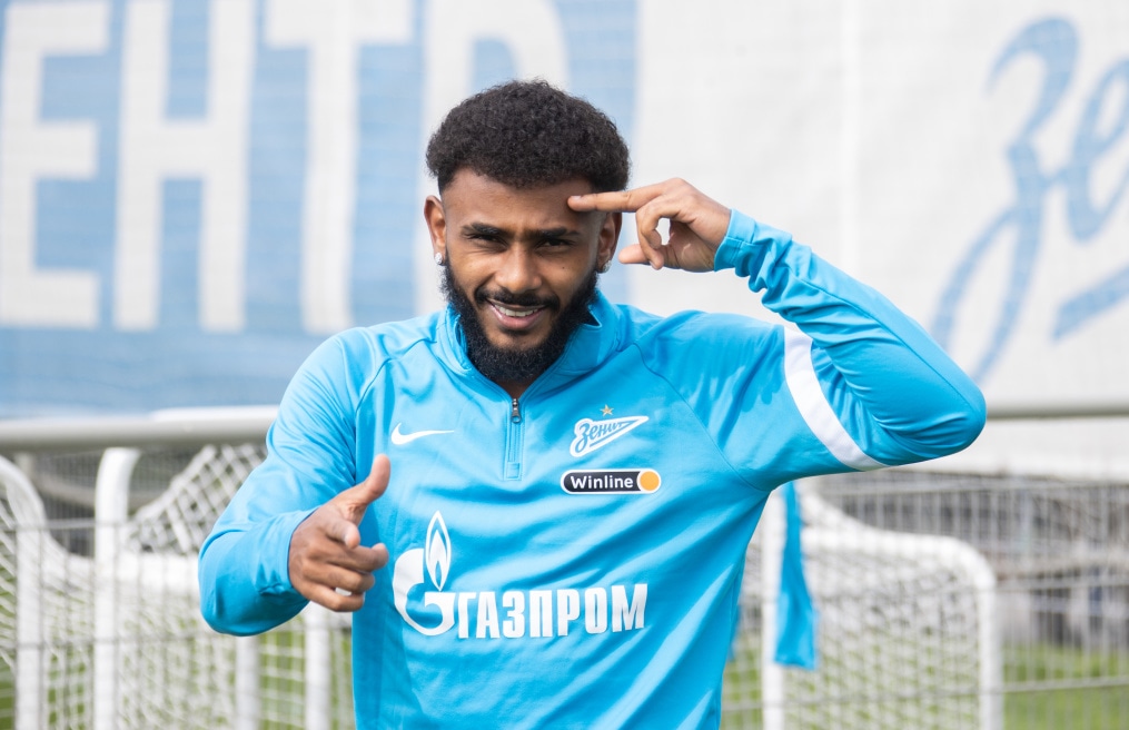 Открытая тренировка «Зенита» перед матчем с «Ахматом»