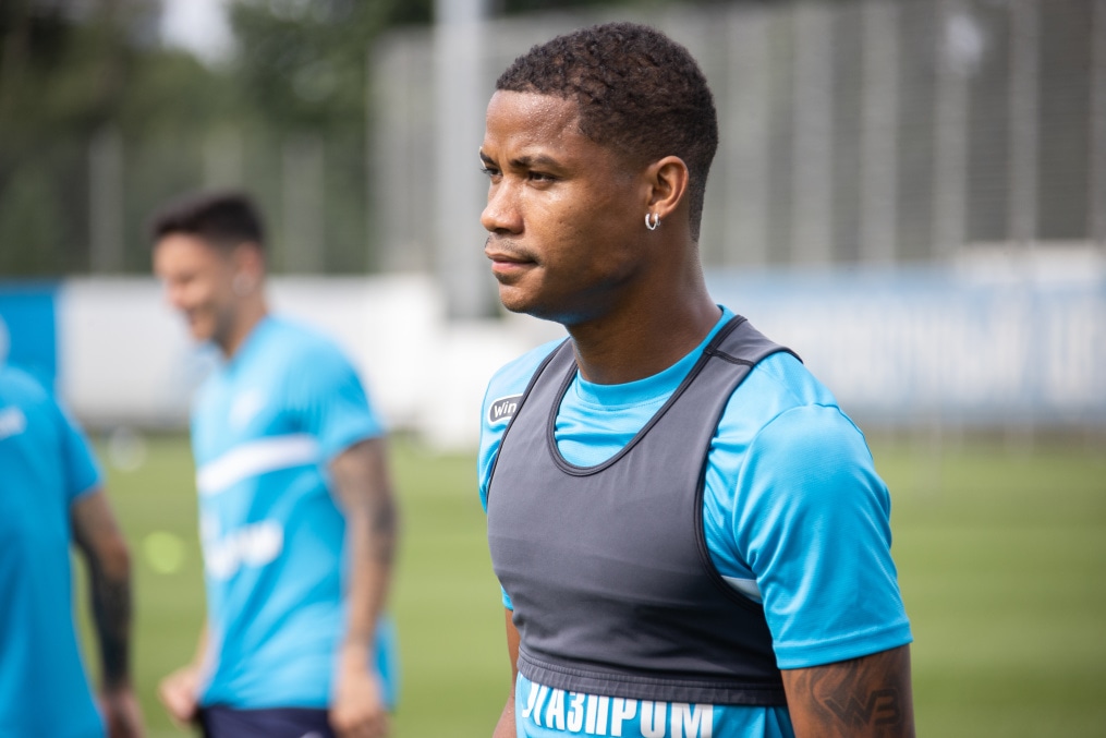 Открытая тренировка «Зенита» перед матчем с «Ахматом»