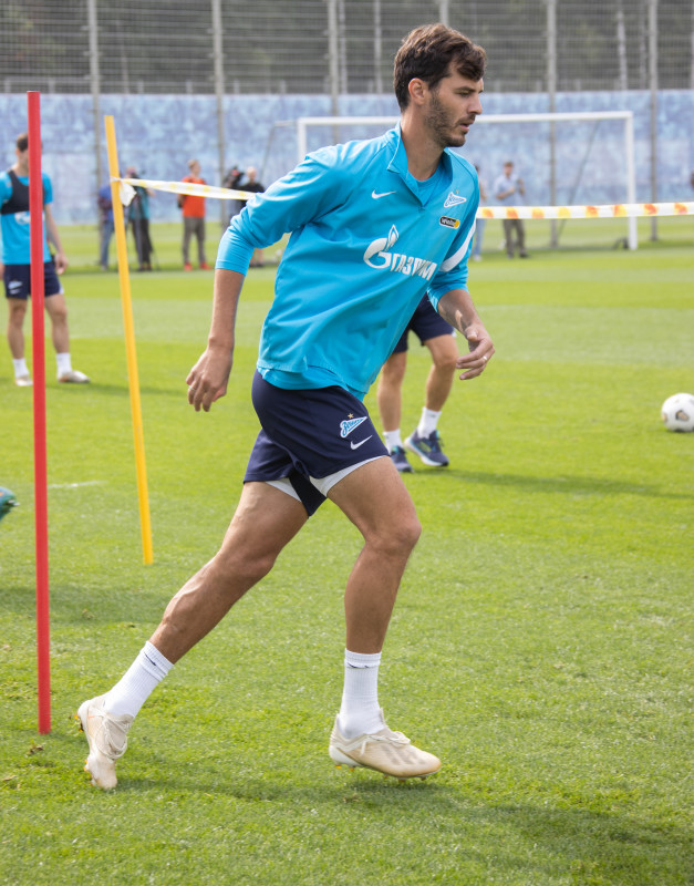 Открытая тренировка «Зенита» перед матчем с «Ахматом»