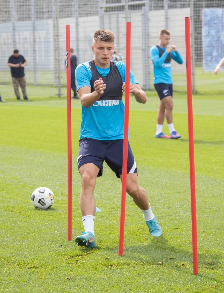 Открытая тренировка «Зенита» перед матчем с «Ахматом»