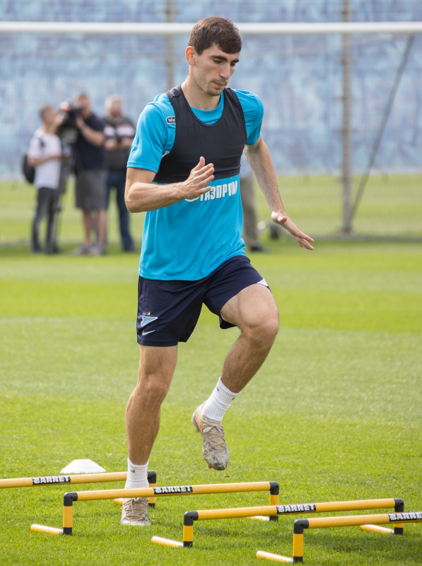 Открытая тренировка «Зенита» перед матчем с «Ахматом»