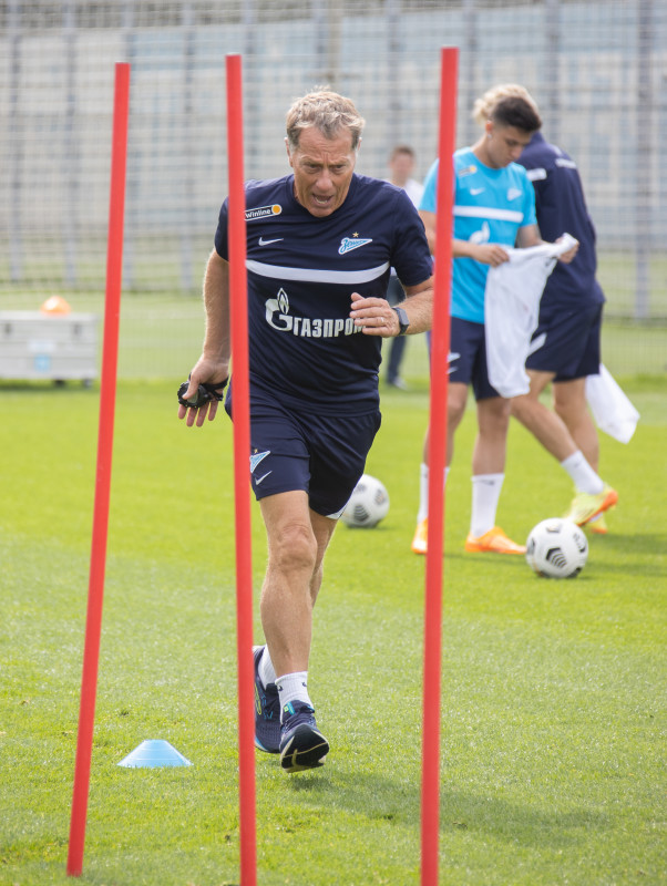 Открытая тренировка «Зенита» перед матчем с «Ахматом»