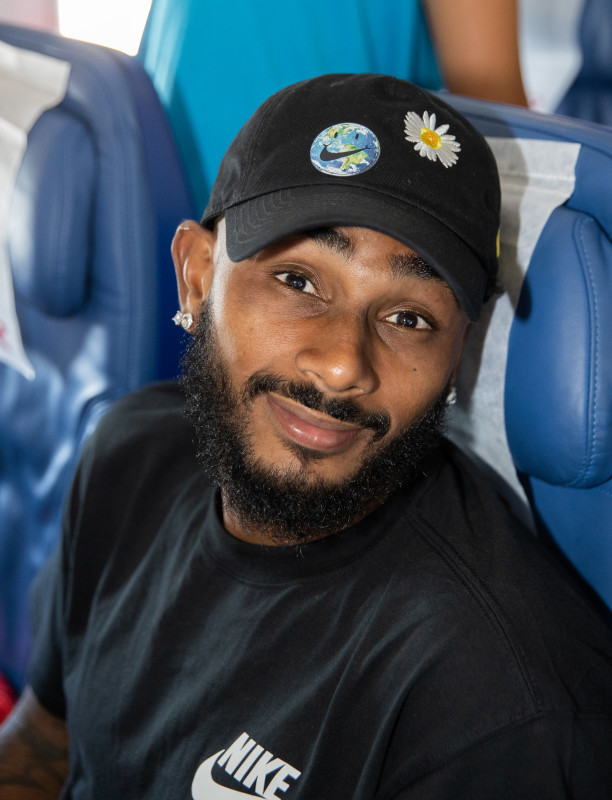 Команда «Зенит» в «Пулково» перед вылетом на матч с «Ахматом»