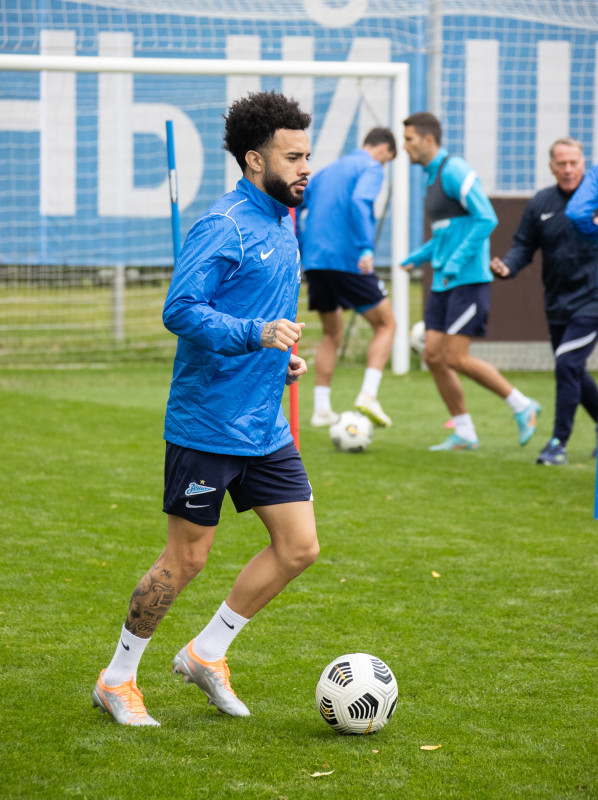 Открытая тренировка основного состава «Зенита» перед матчем с «Факелом»