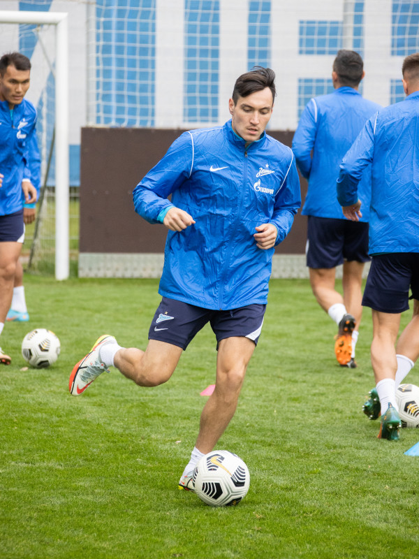 Открытая тренировка основного состава «Зенита» перед матчем с «Факелом»