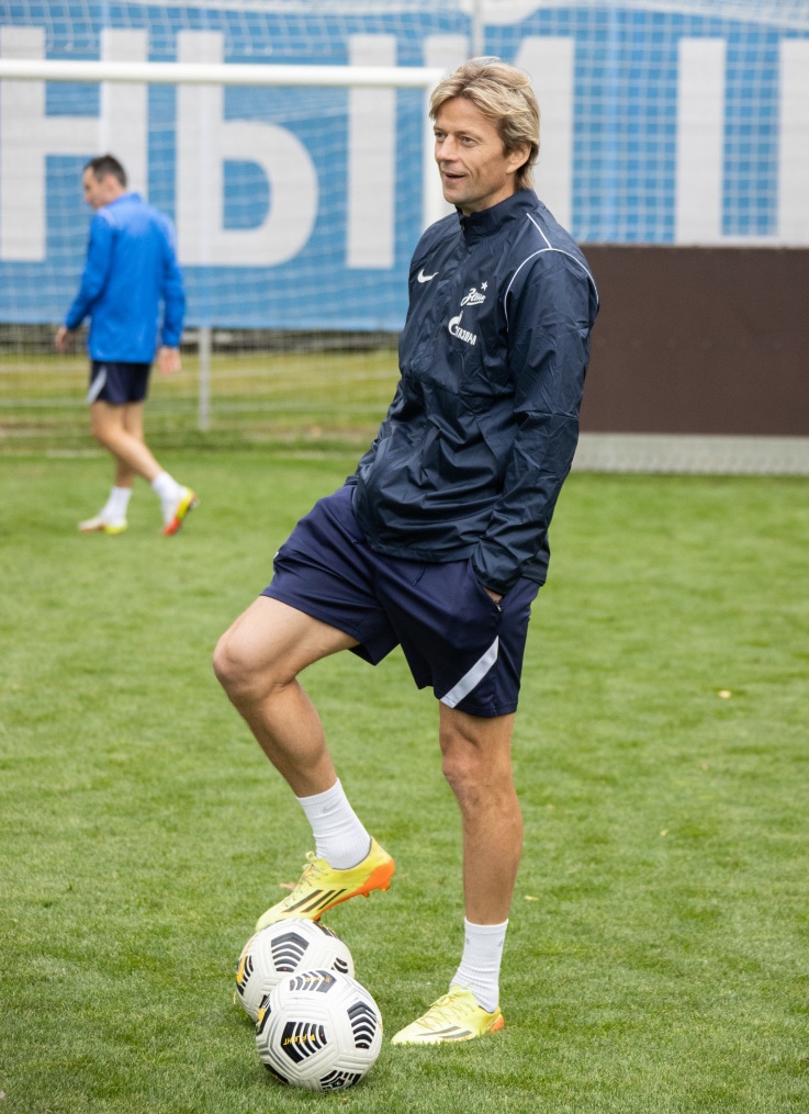 Открытая тренировка основного состава «Зенита» перед матчем с «Факелом»