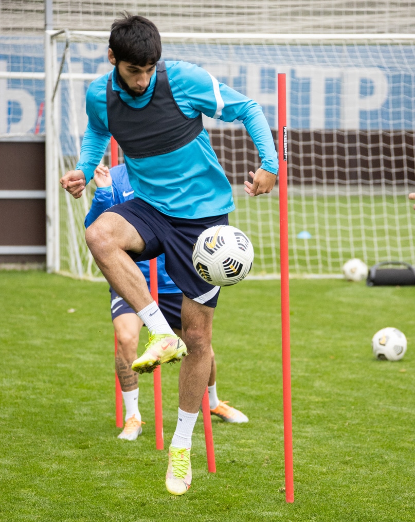 Открытая тренировка основного состава «Зенита» перед матчем с «Факелом»