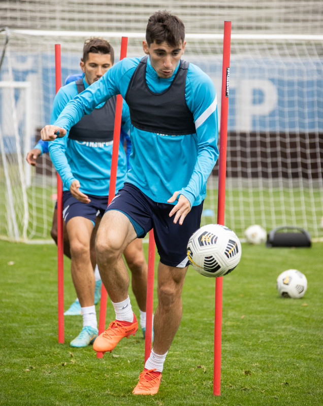 Открытая тренировка основного состава «Зенита» перед матчем с «Факелом»