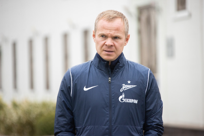 Открытая тренировка основного состава «Зенита» перед матчем с «Факелом»