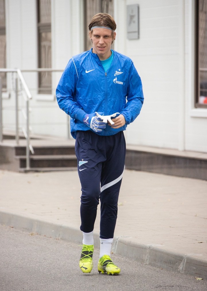 Открытая тренировка основного состава «Зенита» перед матчем с «Факелом»