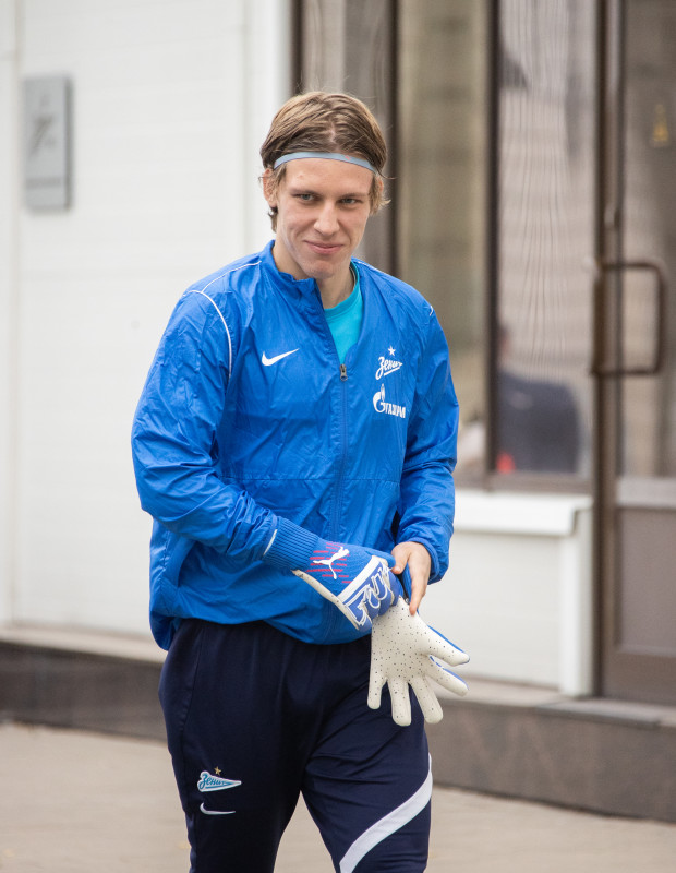 Открытая тренировка основного состава «Зенита» перед матчем с «Факелом»