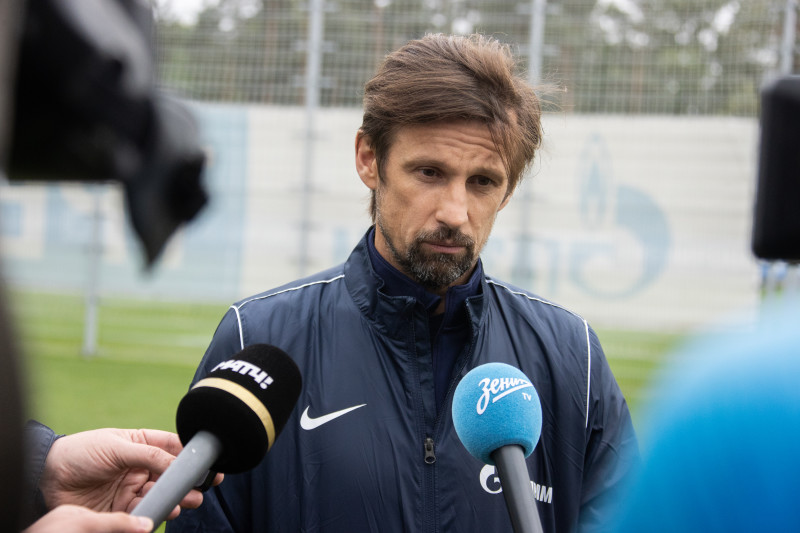 Открытая тренировка основного состава «Зенита» перед матчем с «Факелом»