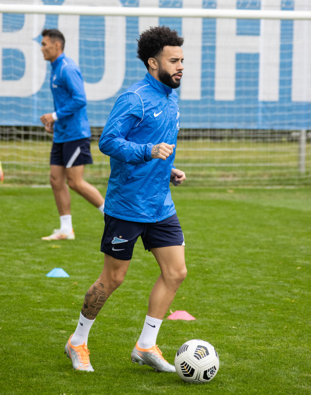 Открытая тренировка основного состава «Зенита» перед матчем с «Факелом»