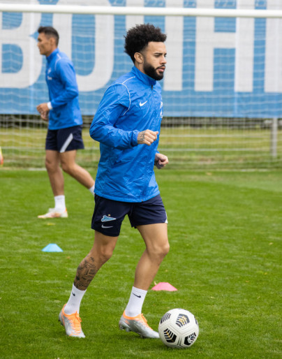 Открытая тренировка основного состава «Зенита» перед матчем с «Факелом»