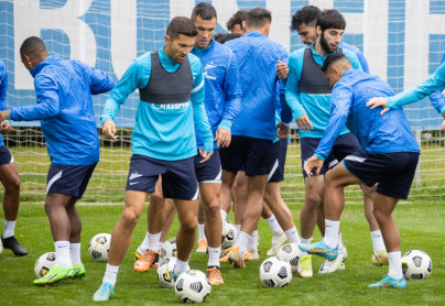 Открытая тренировка основного состава «Зенита» перед матчем с «Факелом»
