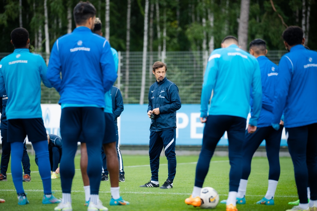 Открытая тренировка «Зенита» перед матчем со «Спартаком»