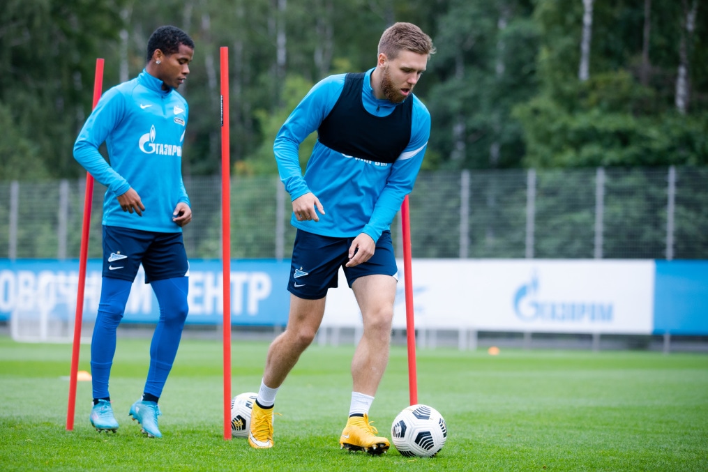 Открытая тренировка «Зенита» перед матчем со «Спартаком»