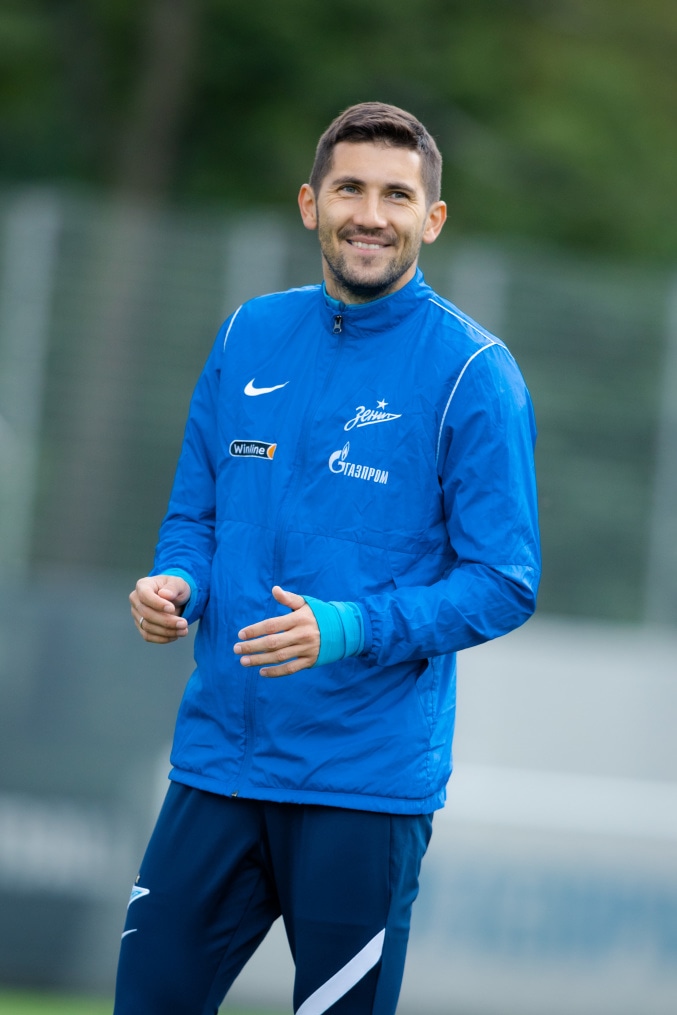 Открытая тренировка «Зенита» перед матчем со «Спартаком»