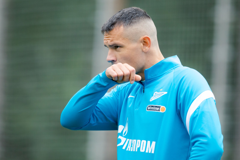 Открытая тренировка «Зенита» перед матчем со «Спартаком»