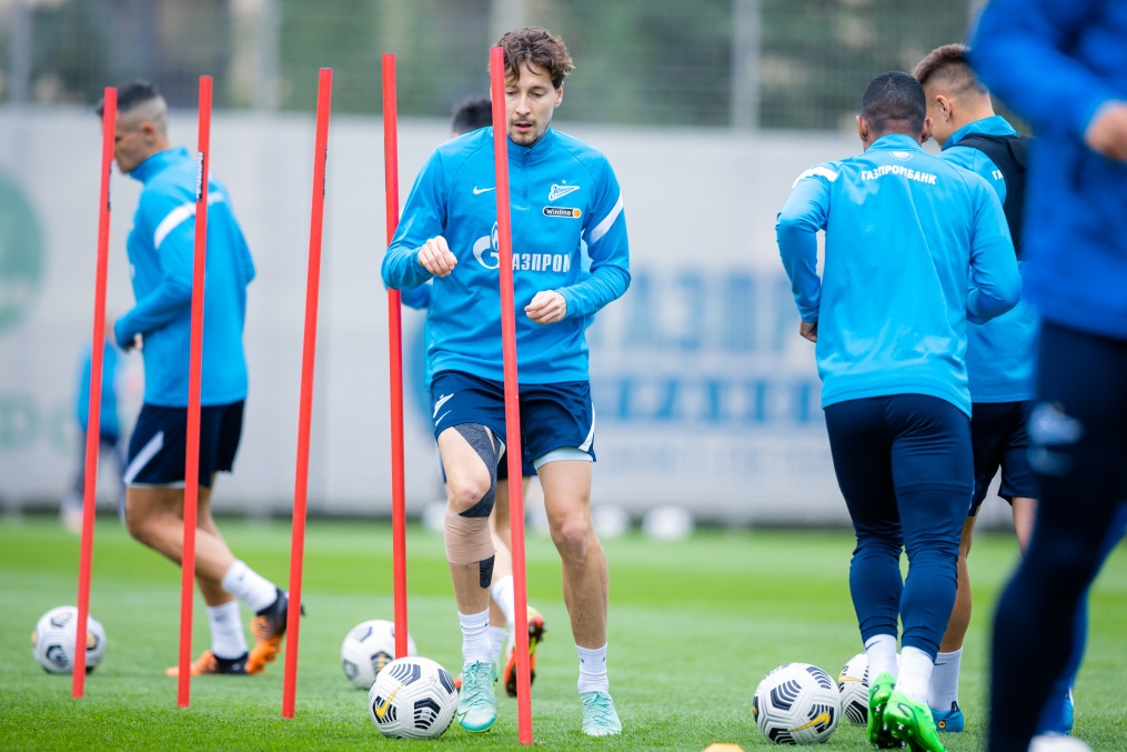 Открытая тренировка «Зенита» перед матчем со «Спартаком»