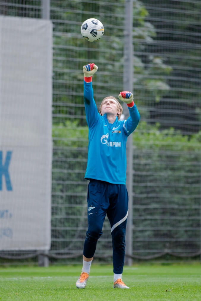 Открытая тренировка «Зенита» перед матчем со «Спартаком»