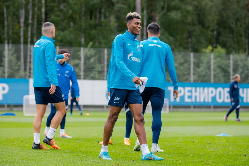 Открытая тренировка «Зенита» перед матчем со «Спартаком»