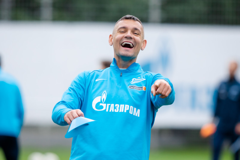 Открытая тренировка «Зенита» перед матчем со «Спартаком»