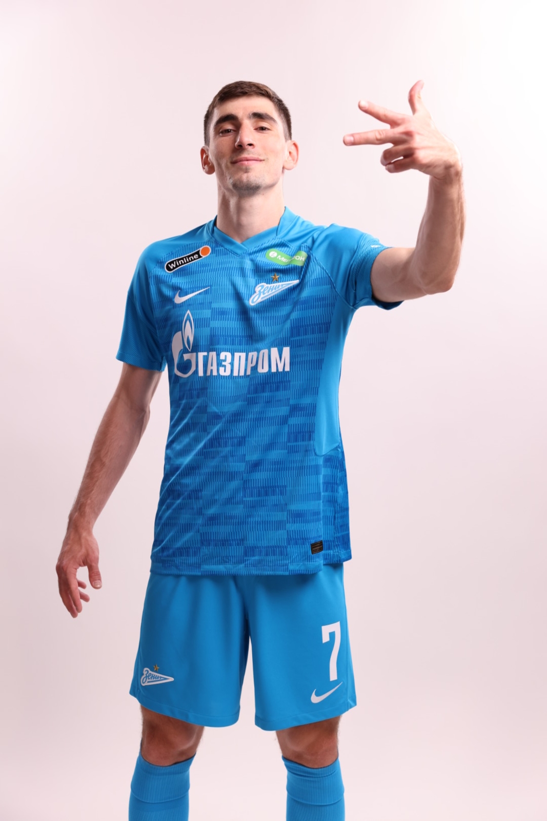 Фотосессия основного состава команды «Зенит», первый день