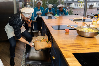 Воспитанники «Газпром»-академии приняли участие в кулинарном мастер-классе