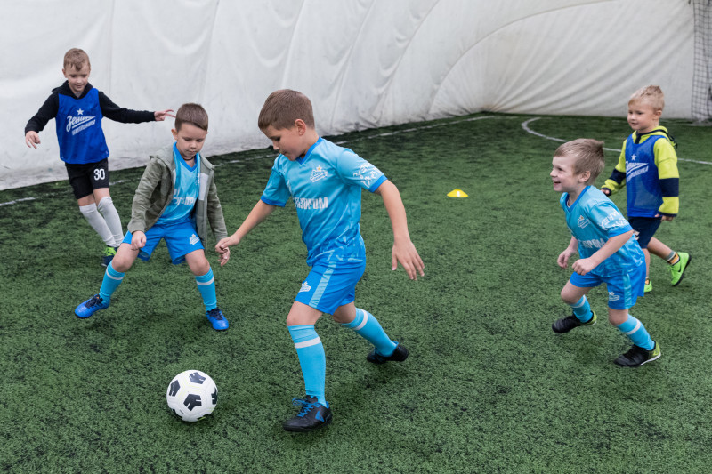 Константин Коноплев на открытии школы «Зенит-Чемпионика»