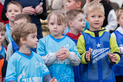 Константин Коноплев на открытии школы «Зенит-Чемпионика»