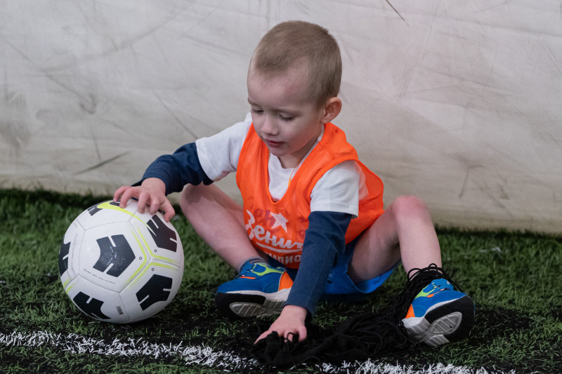 Константин Коноплев на открытии школы «Зенит-Чемпионика»